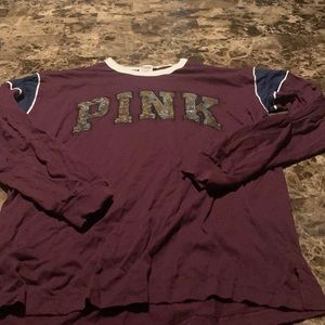 Victoria's Secret/PINK Sequin Long-Sleeve T-Shirt
